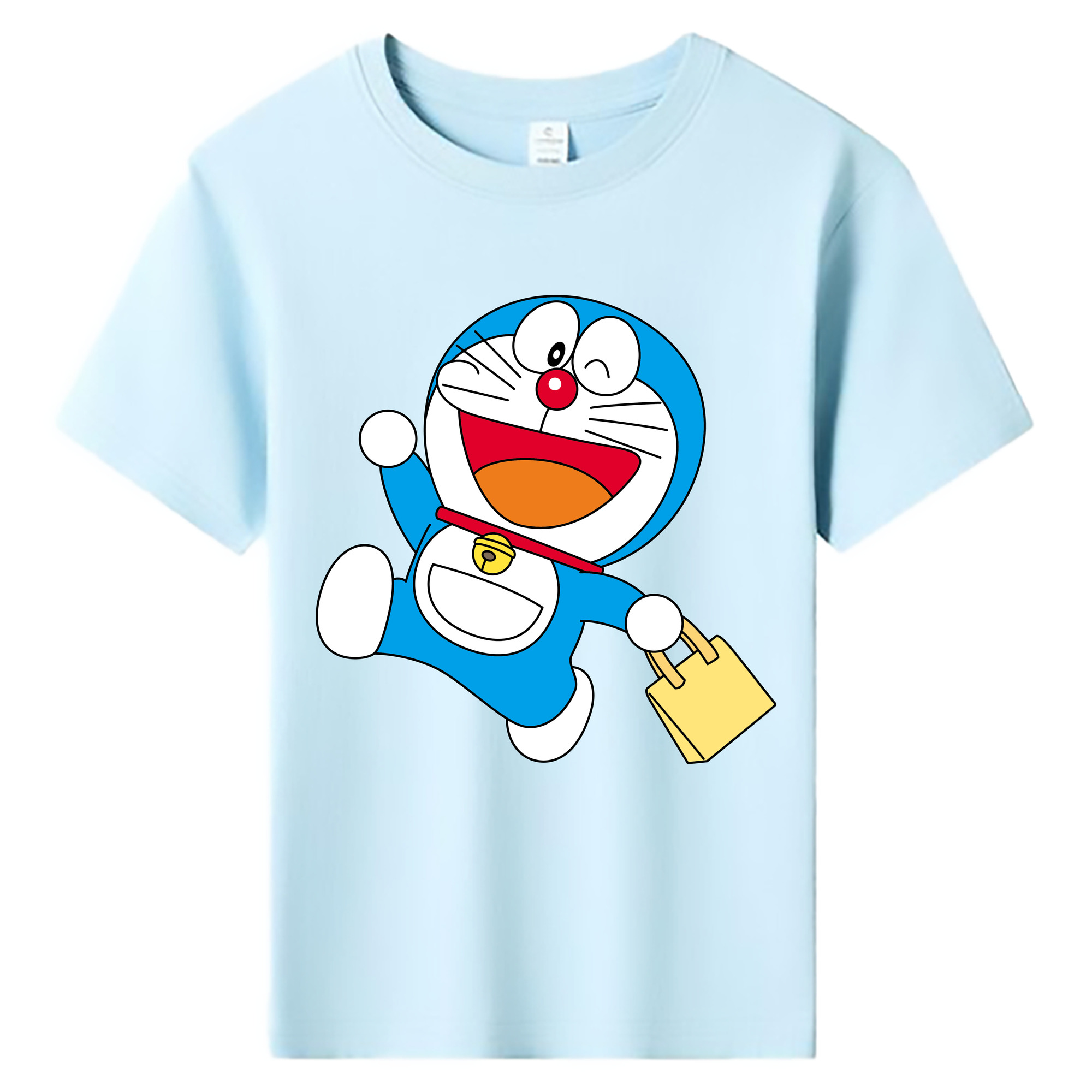 （画像用） ドラえもん Doraemon 綿100％キッズTシャツ（フロントプリント）